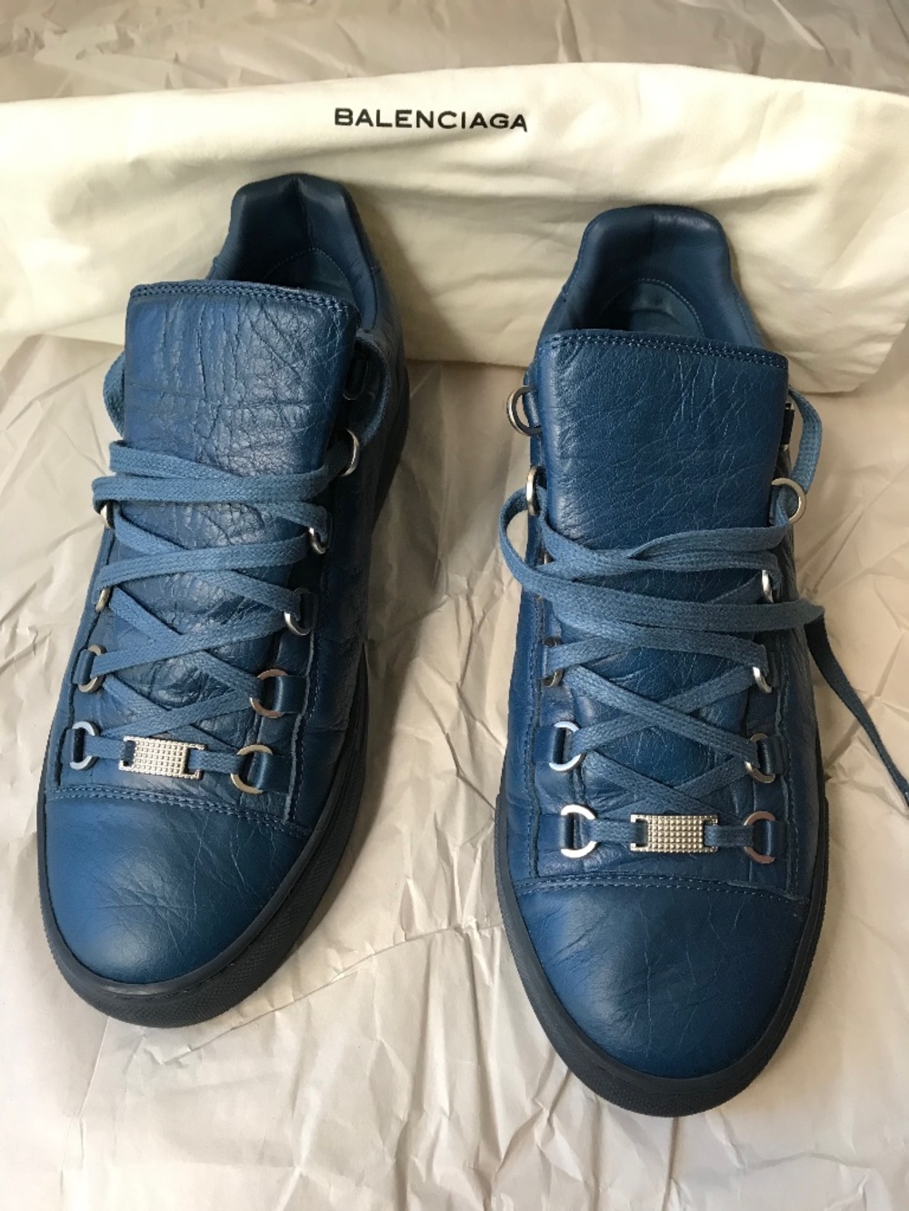 Balenciaga Sneakers, 41, Blue, New